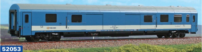 Baggage car type EuroCity MAV-Start livery<br /><a href='images/pictures/ACME/AC-52053.jpg' target='_blank'>Full size image</a>